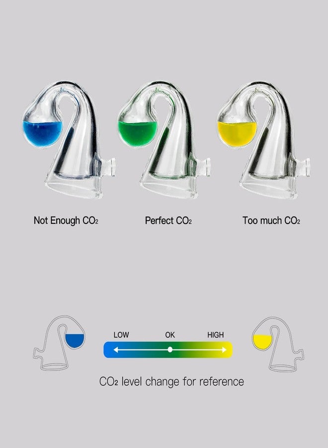 Clscea Aquatic CO2 Glass Drop Checker, Without Solution - Image 2